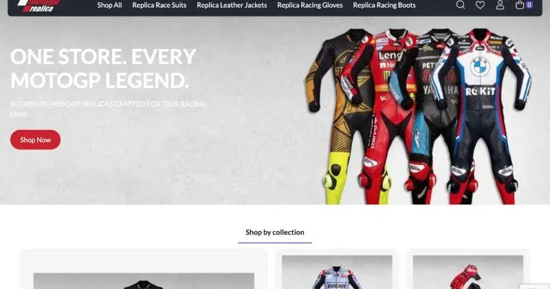MotoGP Replica homepage
