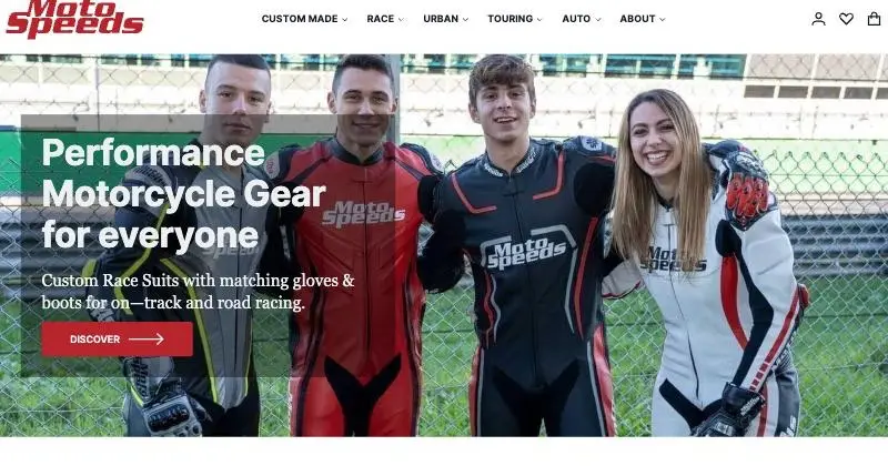 MotoSpeeds homepage